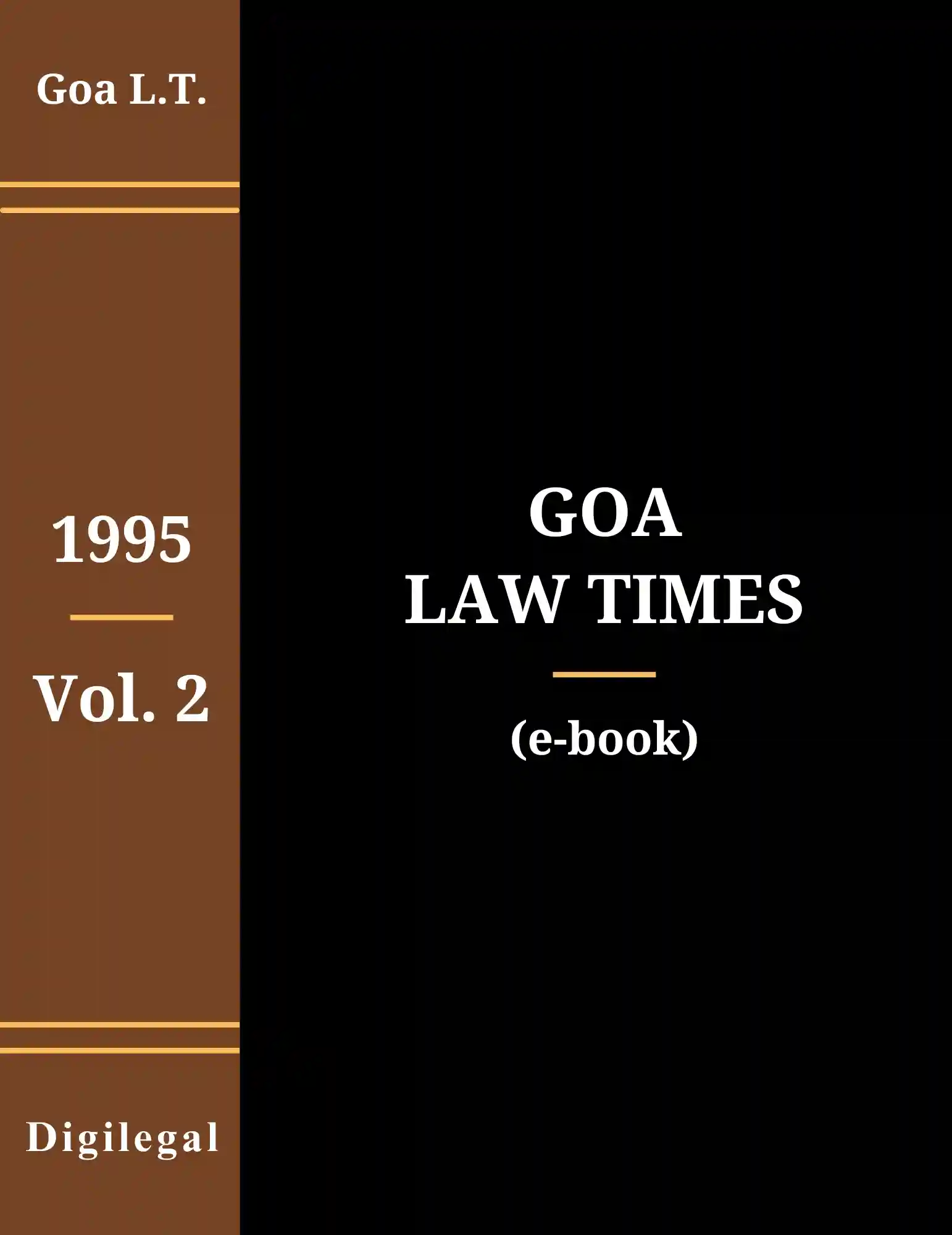 Goa Law Times 1995 